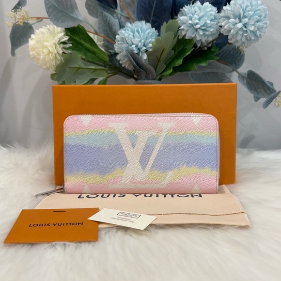 Louis Vuitton Handbags - Louis Vuitton Ltd Ed Escale Pastel Zippy Wallet w Ribbon, Box & Dust Bag